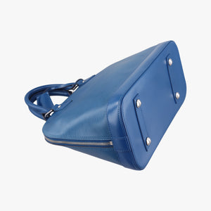 Pre-owned Louis Vuitton Alma PM Toledo Blue Epi M52145 handbag | stylenewstar