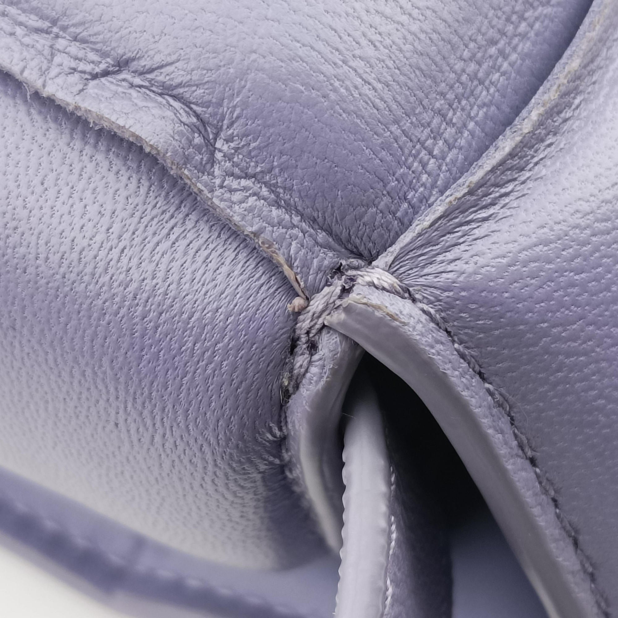 Pre-owned Bottega Veneta Padded Cassette Purple lambskin  shoulderbag | stylenewstar