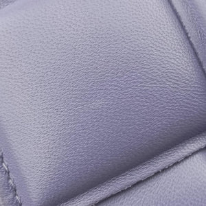 Pre-owned Bottega Veneta Padded Cassette Purple lambskin  shoulderbag | stylenewstar
