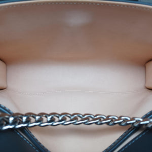 Pre-owned Delvaux Delvaux Tempete Pochette gray Leather  shoulderbag | stylenewstar