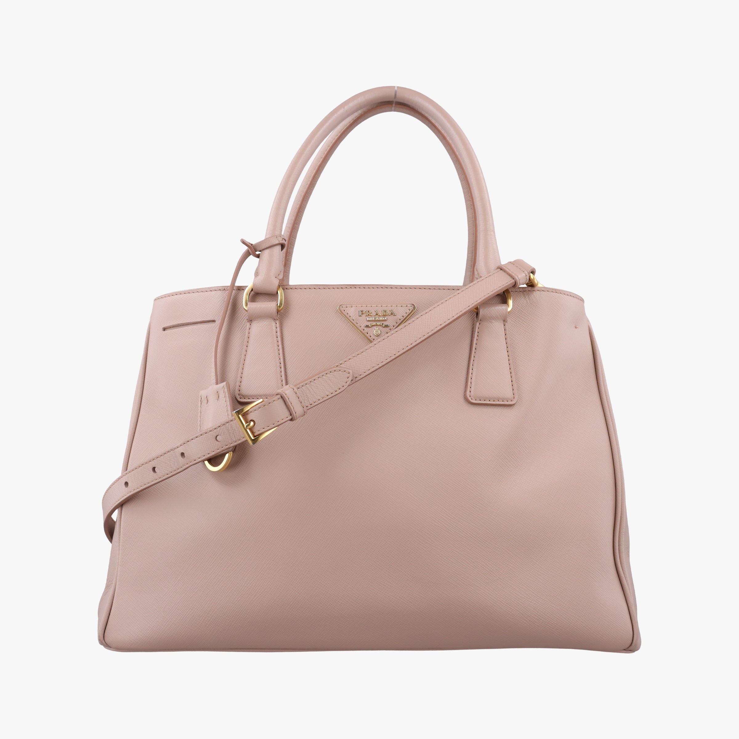 Vintage Prada Galleria Pink SAFFIANO Leather BN1786 shoulderbag | stylenewstar