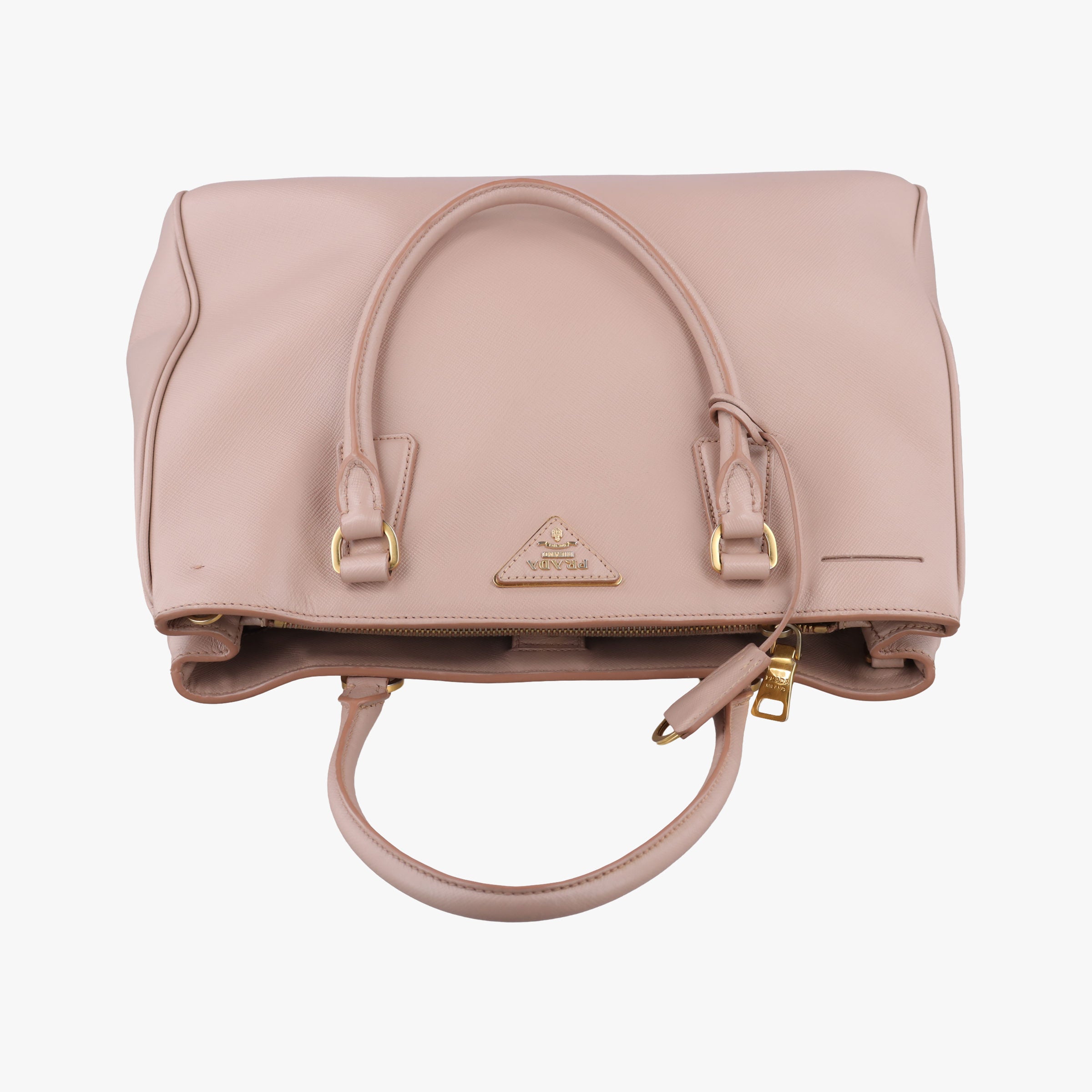 Vintage Prada Galleria Pink SAFFIANO Leather BN1786 shoulderbag | stylenewstar