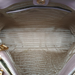 Vintage Prada Galleria Pink SAFFIANO Leather BN1786 shoulderbag | stylenewstar