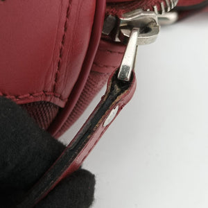 Vintage Gucci GG plus Spring Joy GG Supreme Red PVC coated canvas×Leather 193603 handbag | stylenewstar