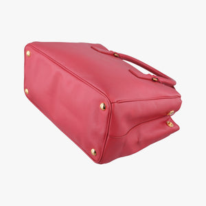 Pre-owned Prada Galleria Red SAFFIANO Leather BN1874 handbag | stylenewstar