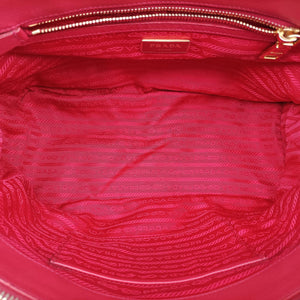 Pre-owned Prada Galleria Red SAFFIANO Leather BN1874 handbag | stylenewstar