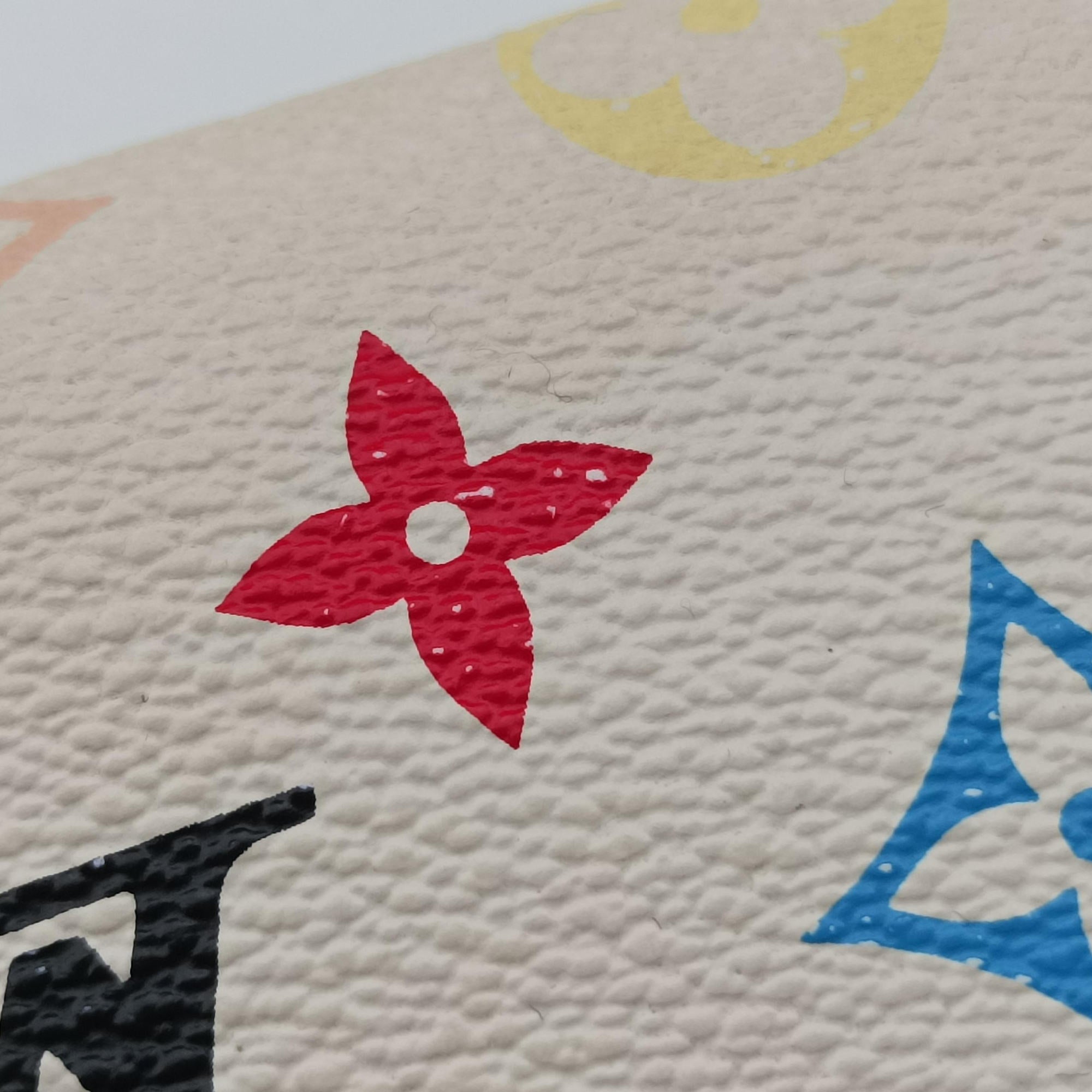 Pre-owned Louis Vuitton Pochette Mira MM Pouch white Monogram Multicolor M60096 handbag | stylenewstar