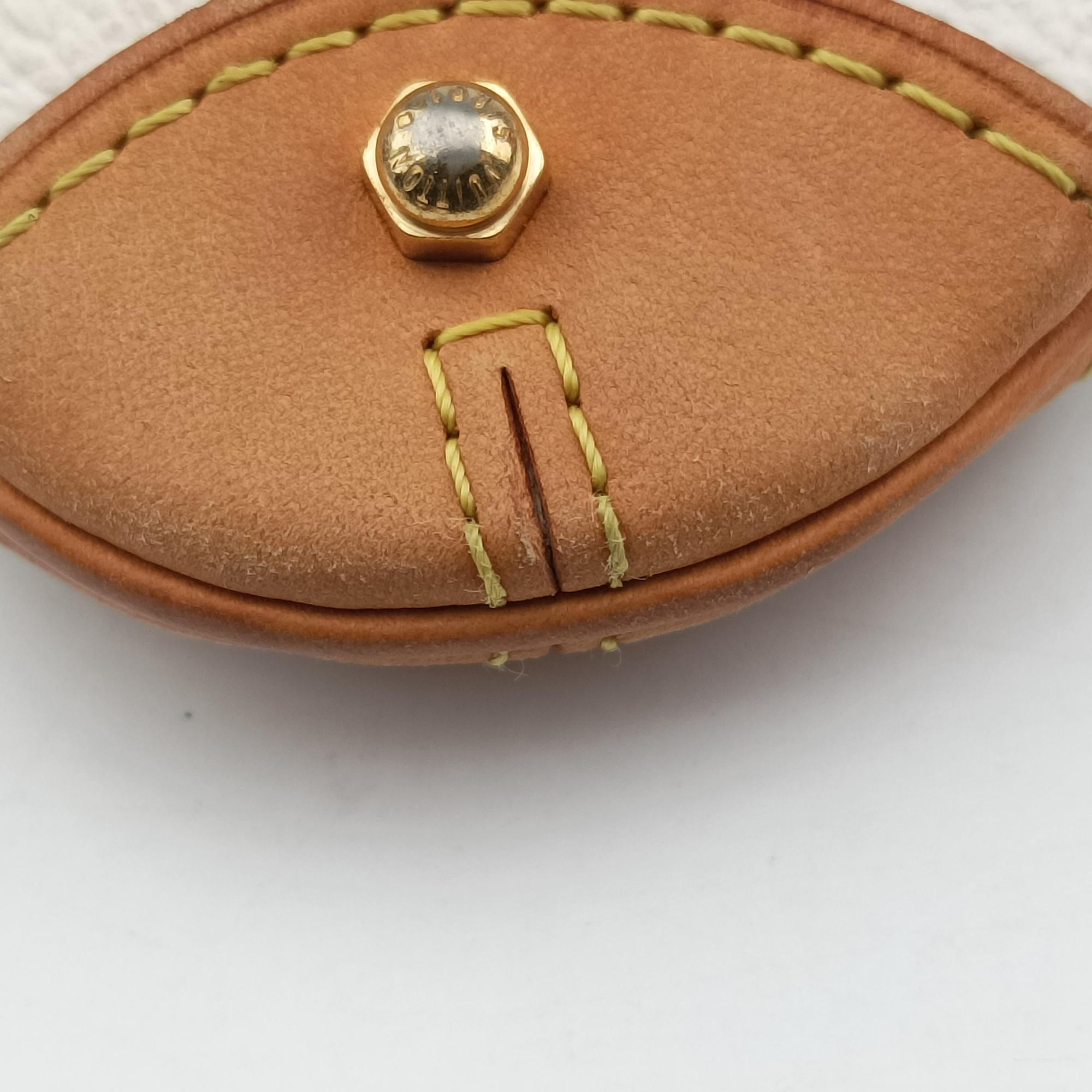 Pre-owned Louis Vuitton Pochette Mira MM Pouch white Monogram Multicolor M60096 handbag | stylenewstar
