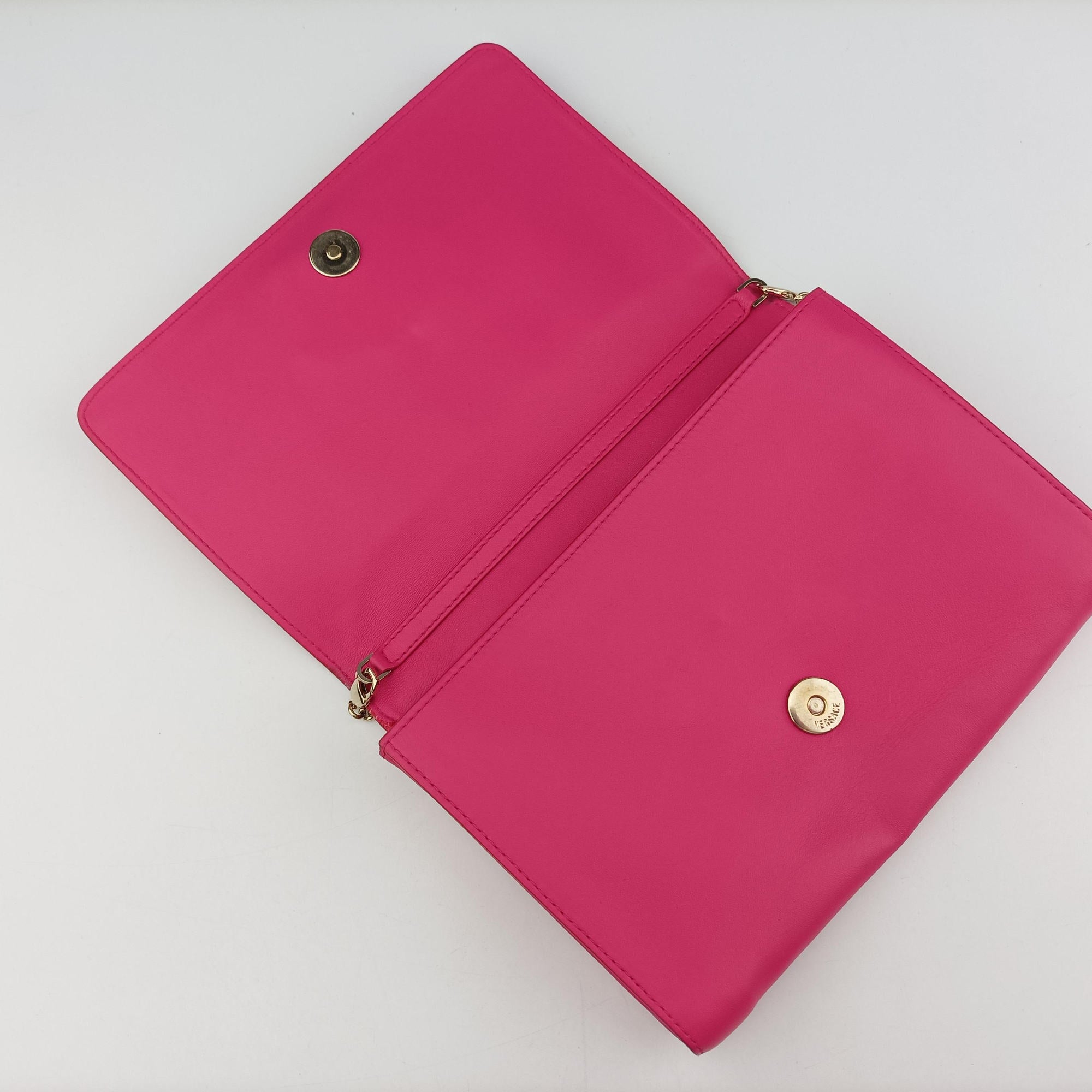 Vintage VERSACE La Medusa Rose Leather  shoulderbag | stylenewstar
