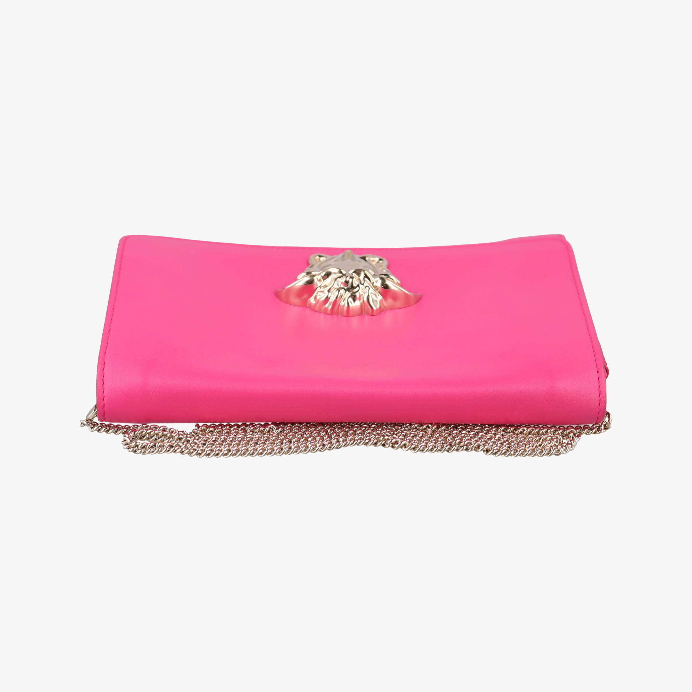 Vintage VERSACE La Medusa Rose Leather  shoulderbag | stylenewstar