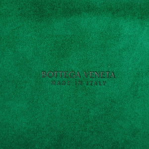 Pre-owned Bottega Veneta THE ARCO Tote Medium Green lambskin  handbag | stylenewstar
