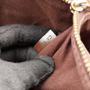 Pre-owned Louis Vuitton Cabas Bobur EBENE Damier Canvas N52006 handbag | stylenewstar