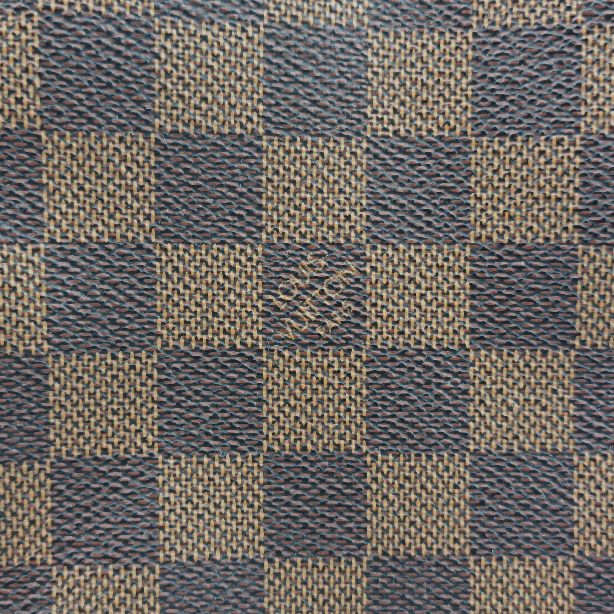 Pre-owned Louis Vuitton Cabas Bobur EBENE Damier Canvas N52006 handbag | stylenewstar