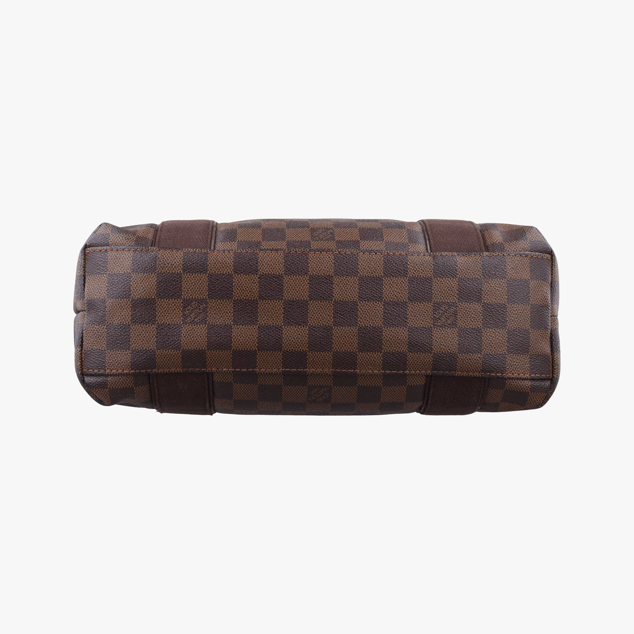 Pre-owned Louis Vuitton Cabas Bobur EBENE Damier Canvas N52006 handbag | stylenewstar