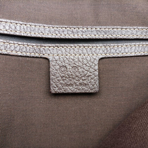 Vintage Gucci Abbey Brown PVC coated canvas 268642 shoulderbag | stylenewstar