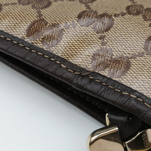 Vintage Gucci Abbey Brown PVC coated canvas 268642 shoulderbag | stylenewstar