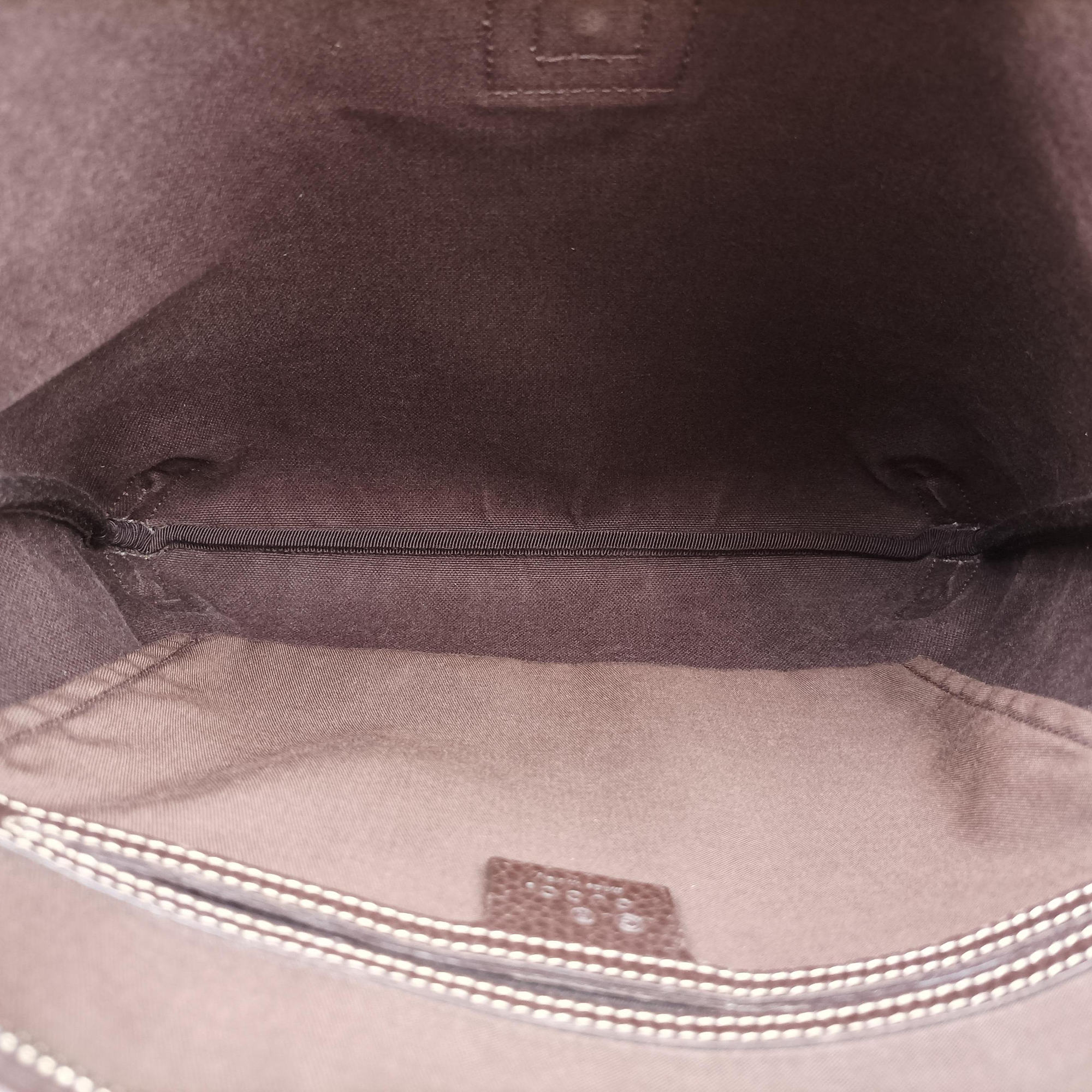 Vintage Gucci Abbey Brown PVC coated canvas 268642 shoulderbag | stylenewstar