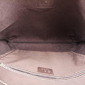 Vintage Gucci Abbey Brown PVC coated canvas 268642 shoulderbag | stylenewstar