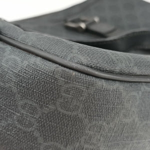 Vintage Gucci GG Plus GG Supreme Black PVC coated canvas 337081 handbag | stylenewstar