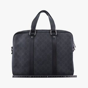Vintage Gucci GG Plus GG Supreme Black PVC coated canvas 337081 handbag | stylenewstar