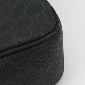 Vintage Gucci GG Plus GG Supreme Black PVC coated canvas 337081 handbag | stylenewstar