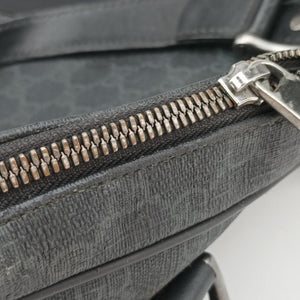 Vintage Gucci GG Plus GG Supreme Black PVC coated canvas 337081 handbag | stylenewstar