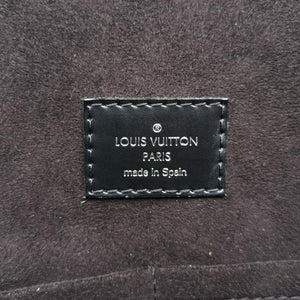 Pre-owned Louis Vuitton Chain Flower Cluny MM BLACK Epi M42488 shoulderbag | stylenewstar