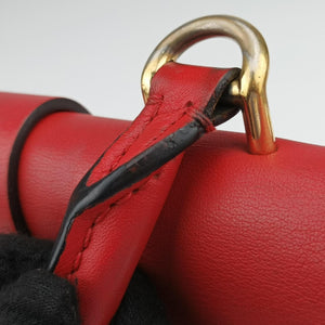 Pre-owned Louis Vuitton Locky BB Monogram/Brown×Coqulicot Monogram canvas×calf leather M44322 shoulderbag | stylenewstar