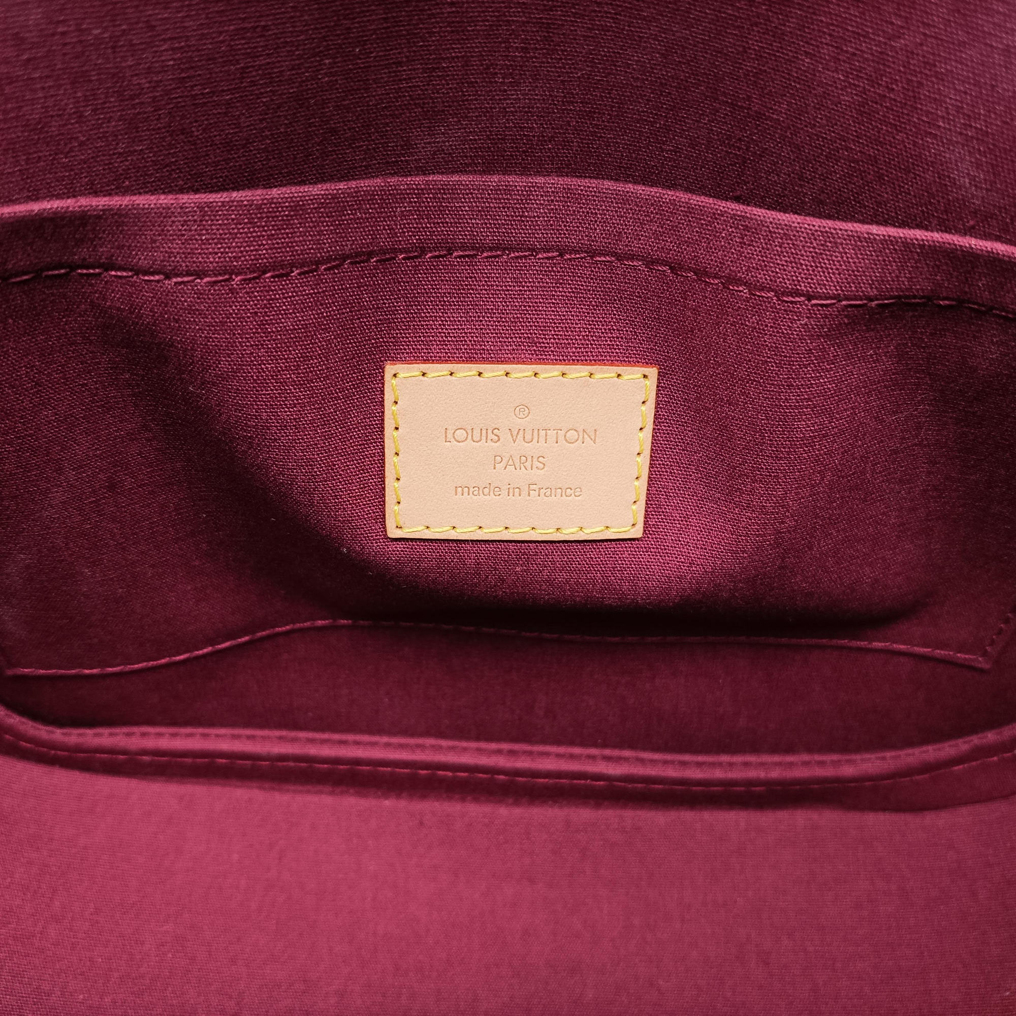 Pre-owned Louis Vuitton MIRADA AMARANTE Vernis M91397 shoulderbag | stylenewstar