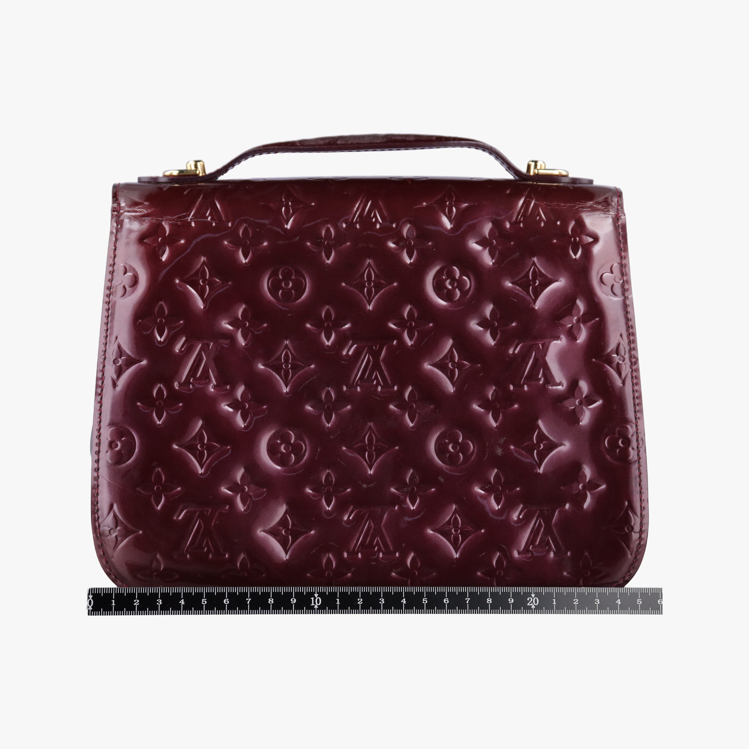 Pre-owned Louis Vuitton MIRADA AMARANTE Vernis M91397 shoulderbag | stylenewstar