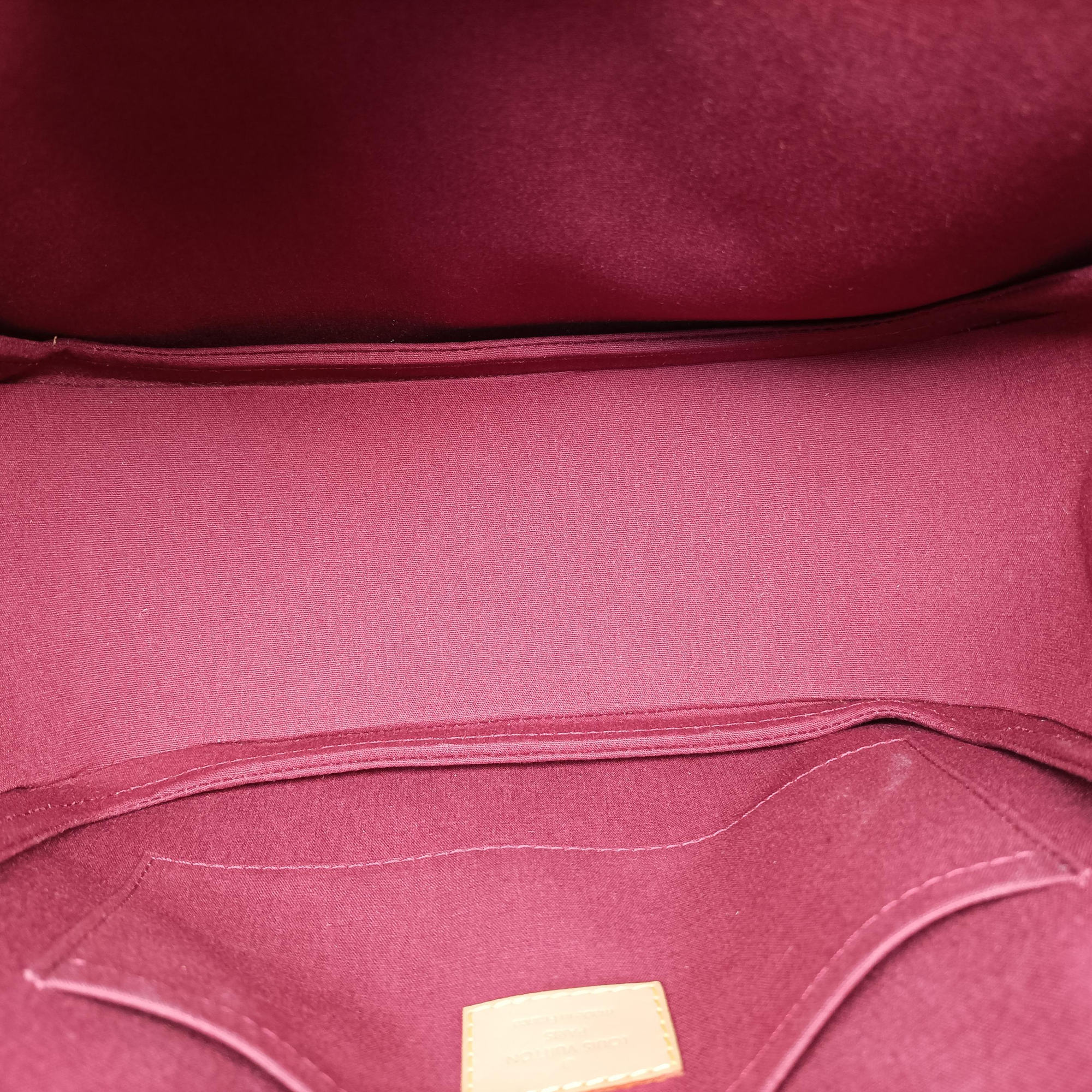 Pre-owned Louis Vuitton MIRADA AMARANTE Vernis M91397 shoulderbag | stylenewstar