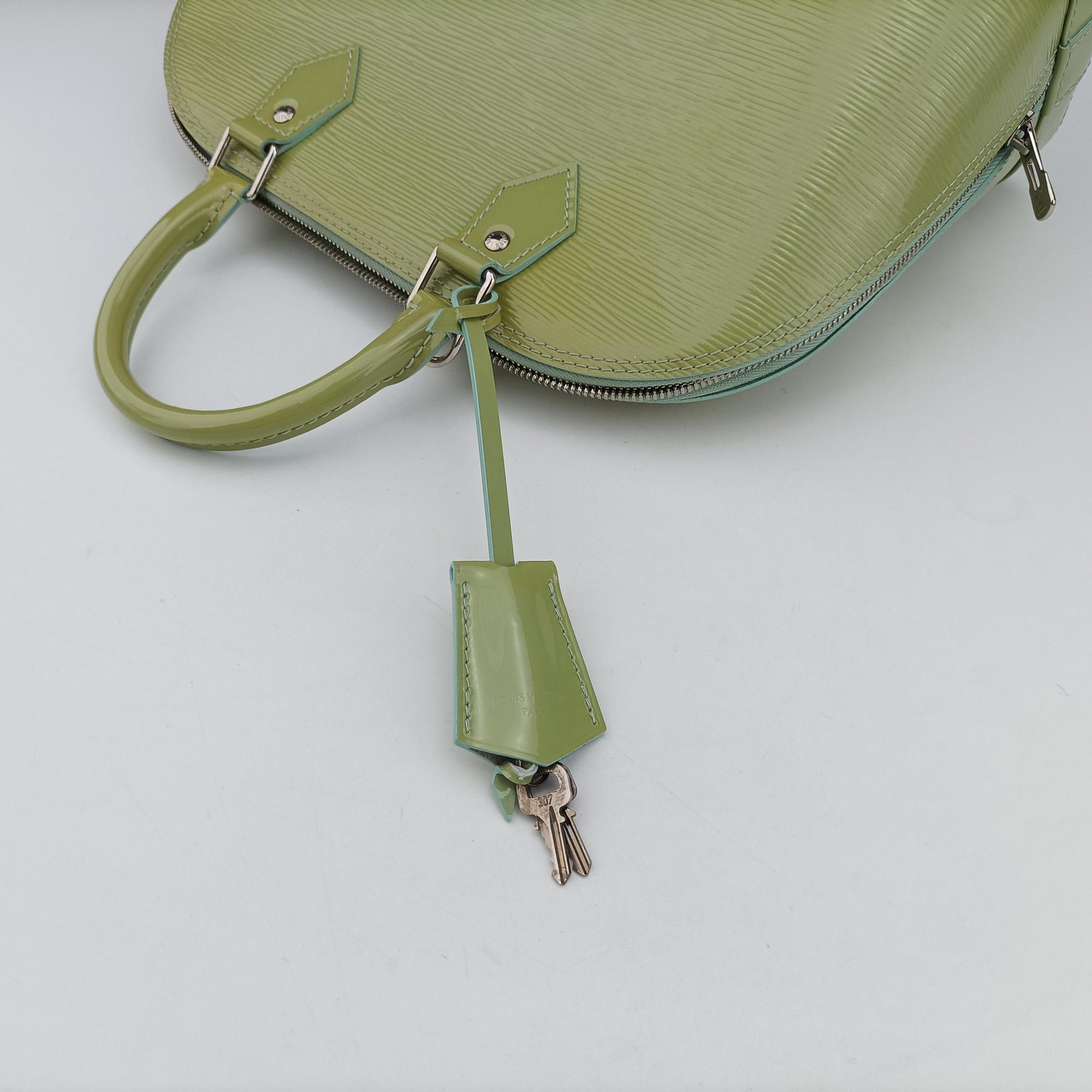 Pre-owned Louis Vuitton Alma PM Amando Electric epi M40625 handbag | stylenewstar