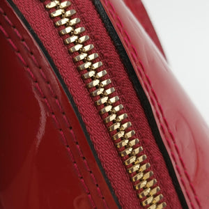 Pre-owned Louis Vuitton Alma BB pomme d'amour Vernis M91606 shoulderbag | stylenewstar