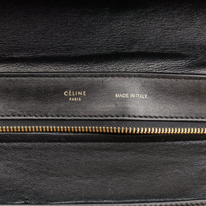 Vintage Celine Trapeze Black Suede×leather  handbag | stylenewstar