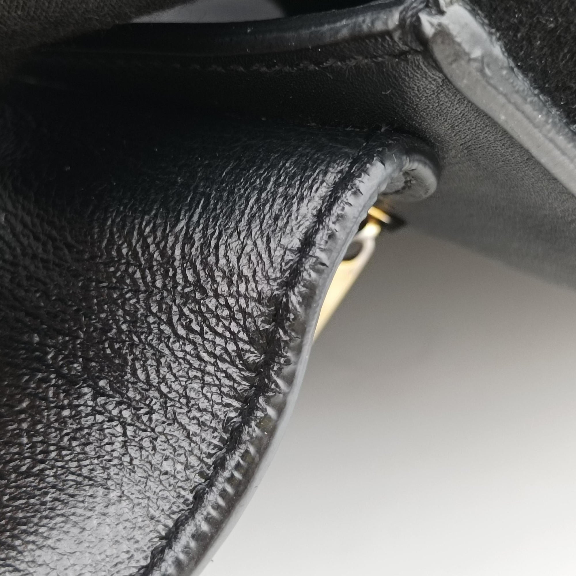 Vintage Celine Trapeze Black Suede×leather  handbag | stylenewstar