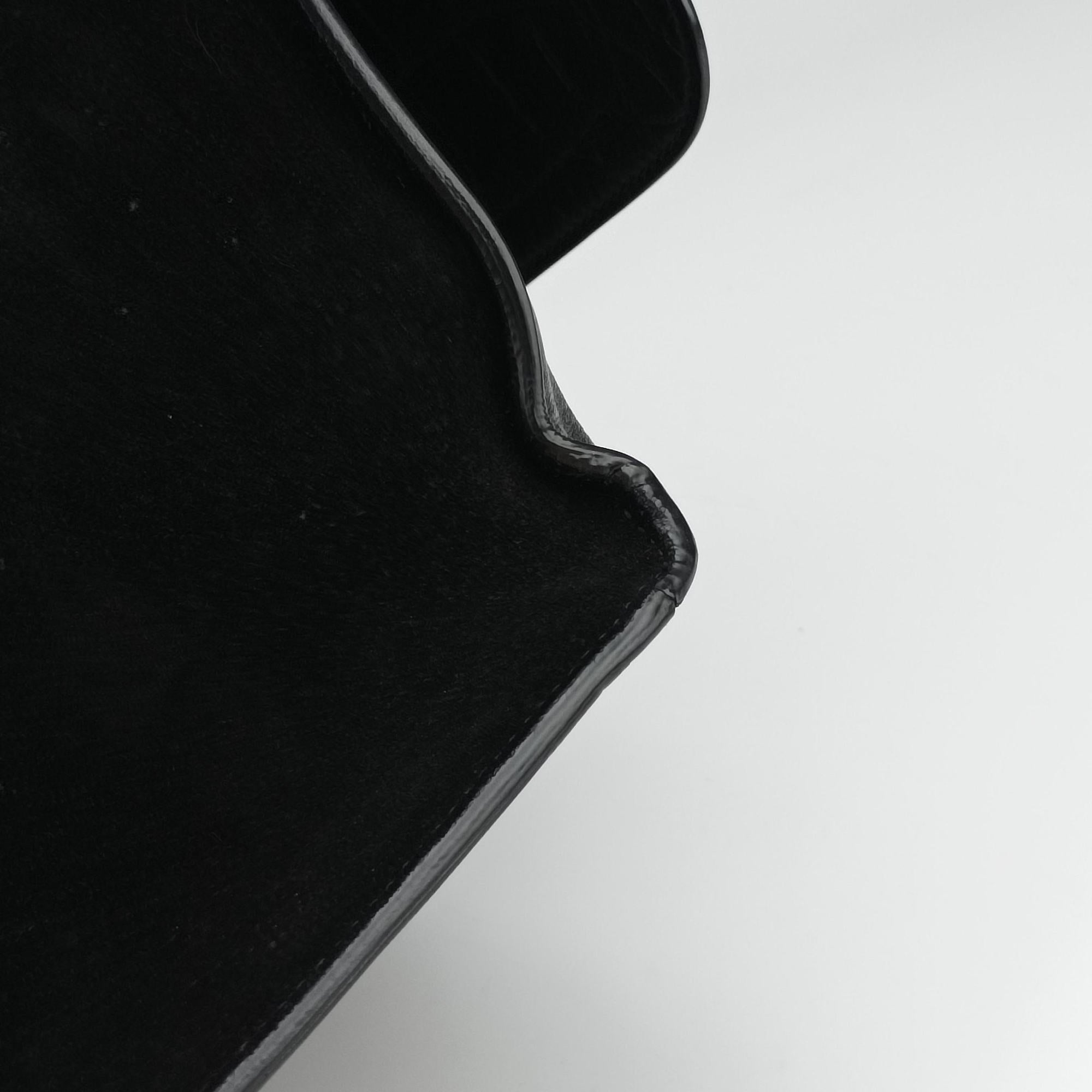 Vintage Celine Trapeze Black Suede×leather  handbag | stylenewstar