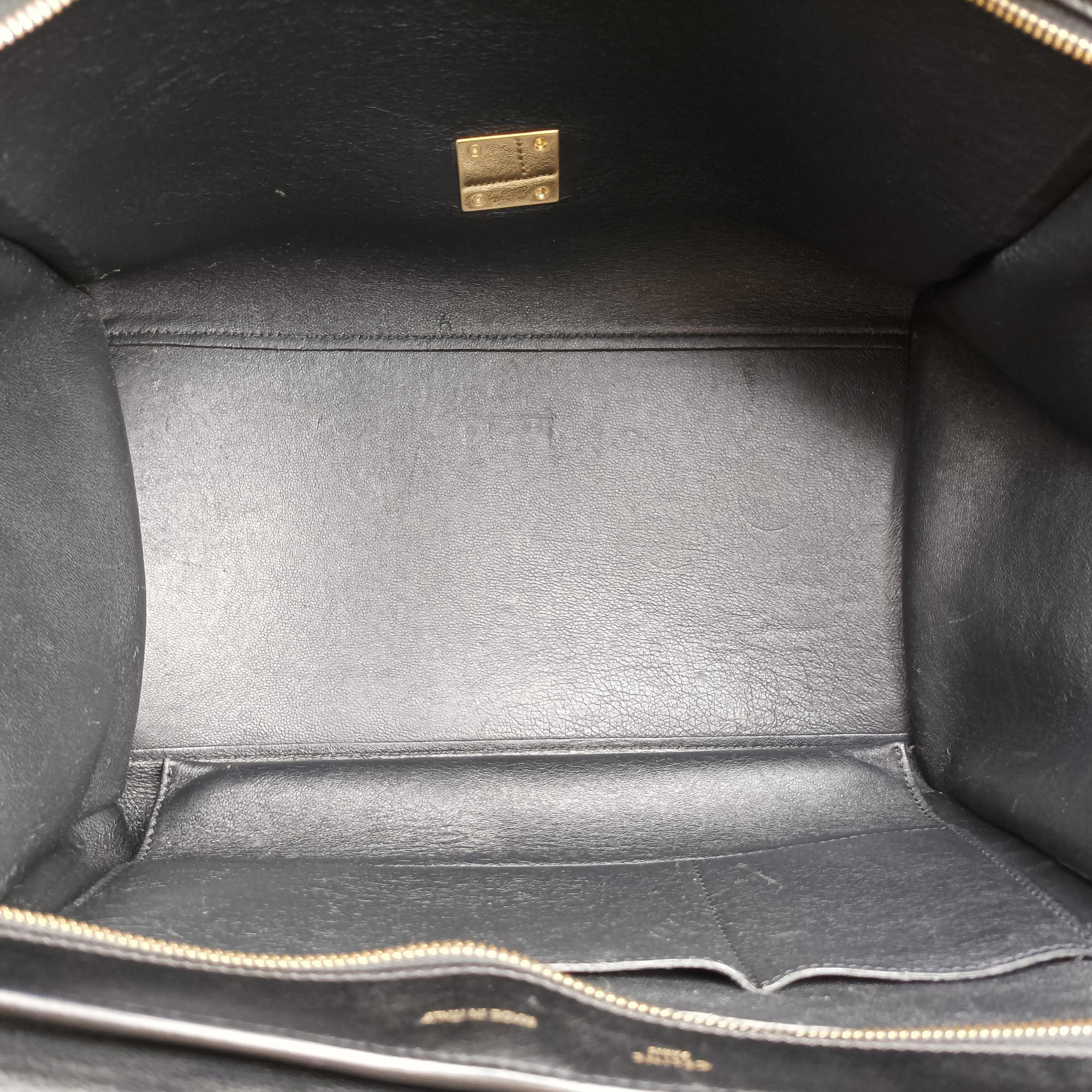 Vintage Celine Trapeze Black Suede×leather  handbag | stylenewstar