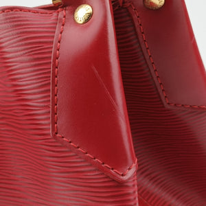 Pre-owned Louis Vuitton Mandala PM Castilian Red Epi M5893E shoulderbag | stylenewstar
