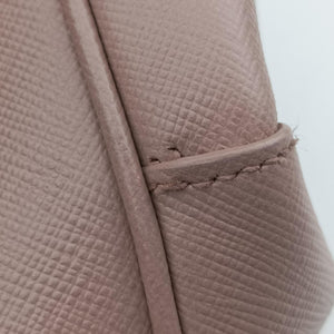 Pre-owned Prada Galleria Pink SAFFIANO Leather BN1801 shoulderbag | stylenewstar