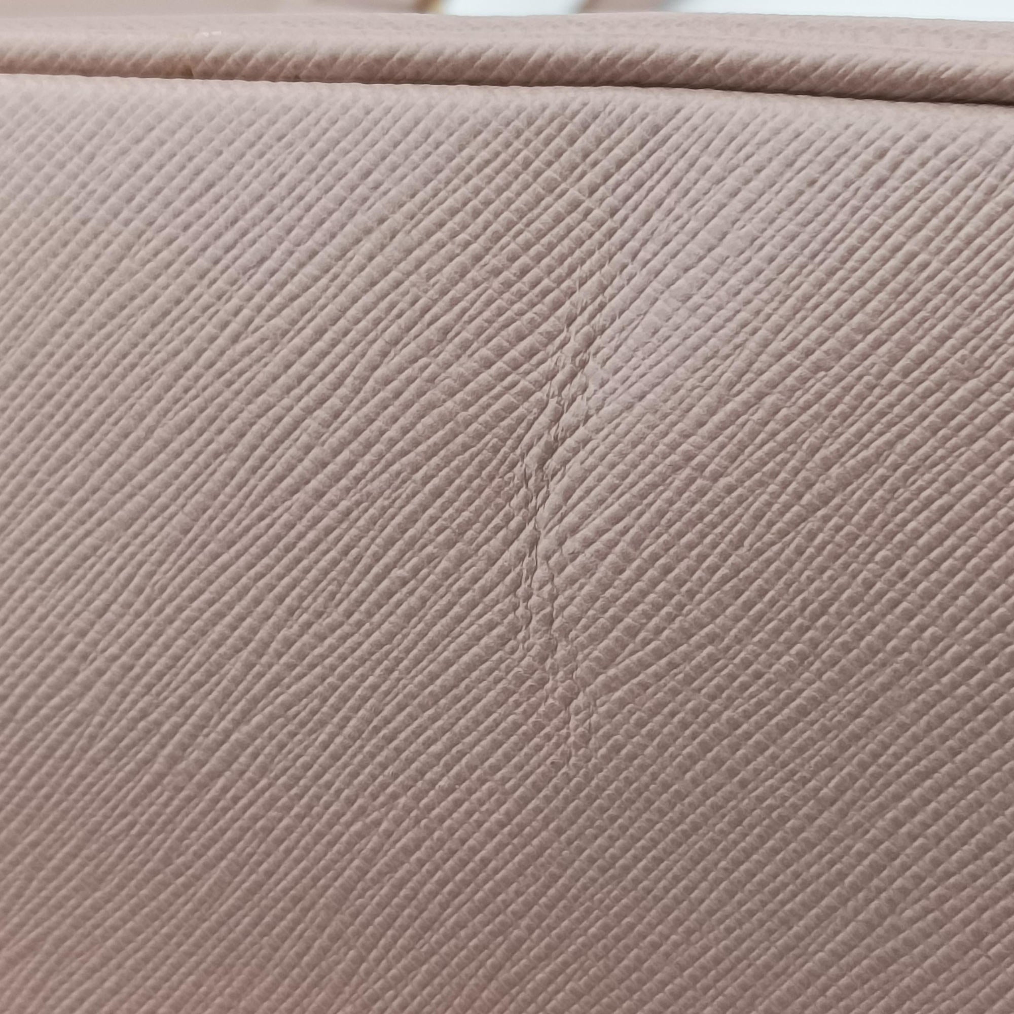 Pre-owned Prada Galleria Pink SAFFIANO Leather BN1801 shoulderbag | stylenewstar