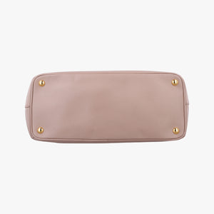 Pre-owned Prada Galleria Pink SAFFIANO Leather BN1801 shoulderbag | stylenewstar