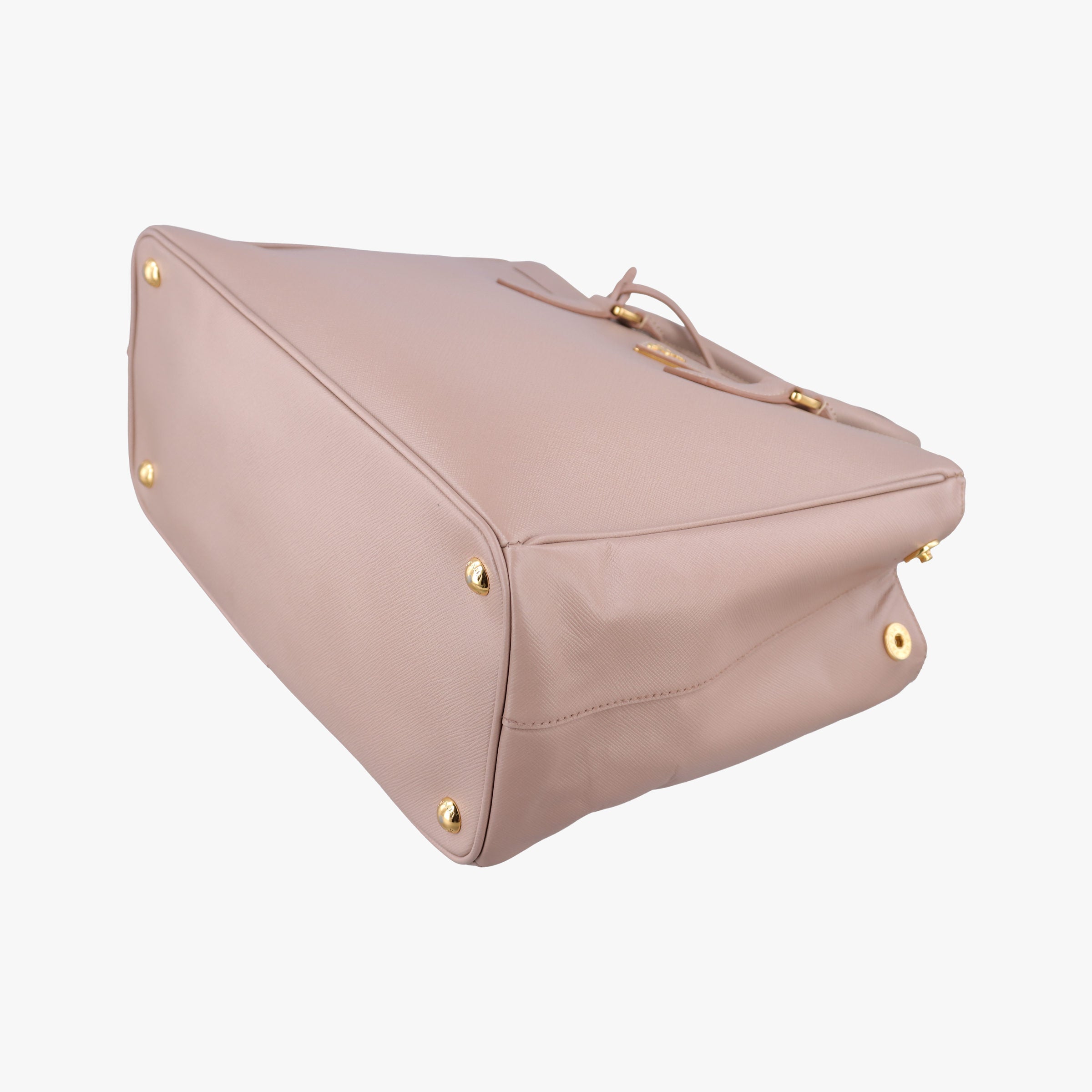 Pre-owned Prada Galleria Pink SAFFIANO Leather BN1801 shoulderbag | stylenewstar