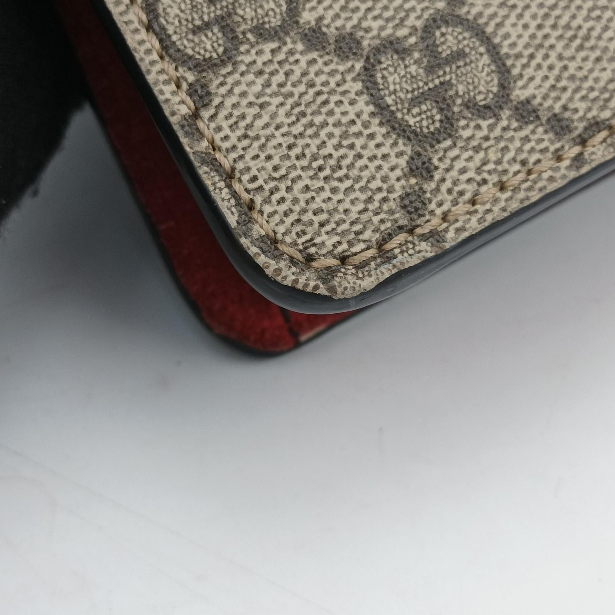 Vintage Gucci Dionysus beige×red PVC coated canvas × suede 421970 shoulderbag | stylenewstar