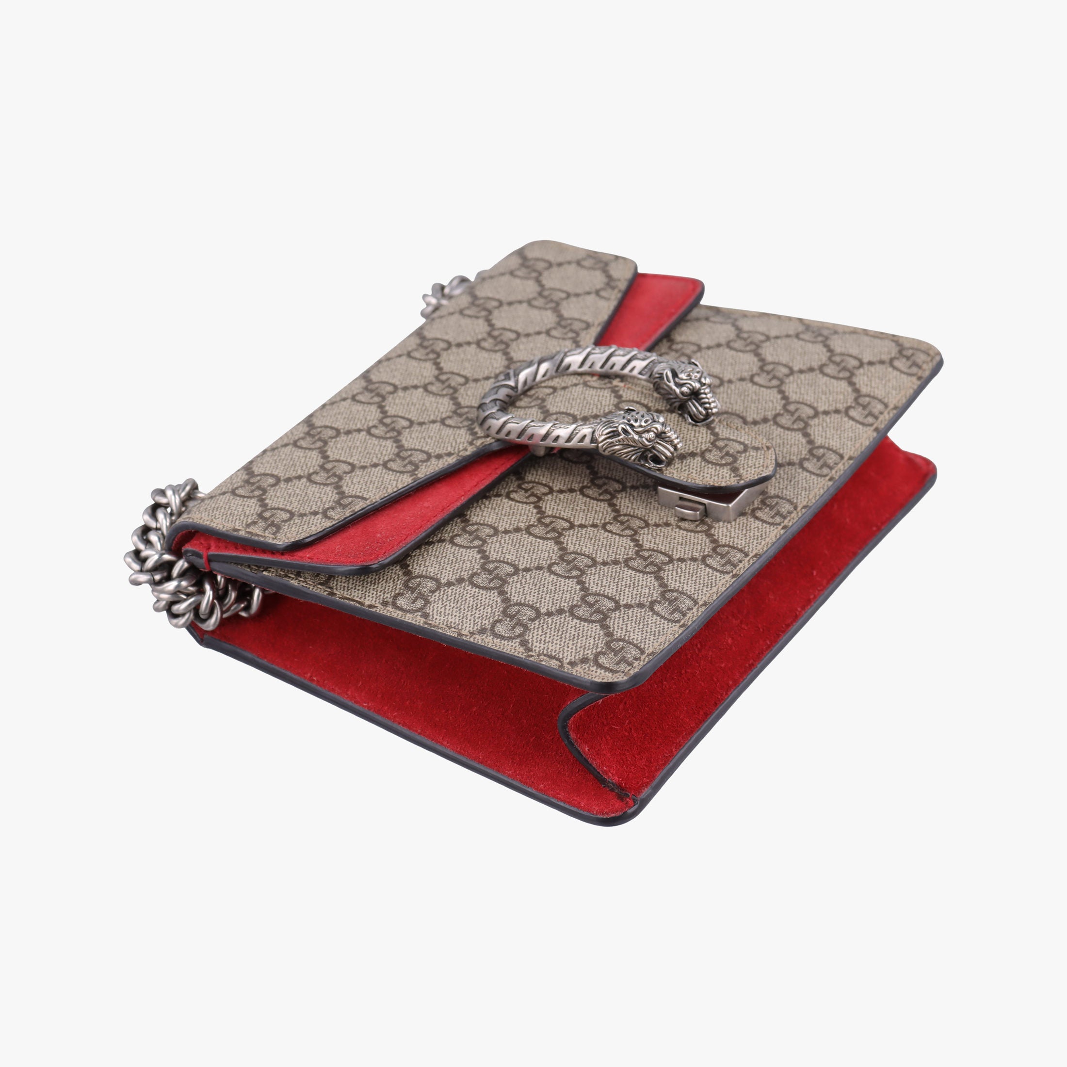 Vintage Gucci Dionysus beige×red PVC coated canvas × suede 421970 shoulderbag | stylenewstar