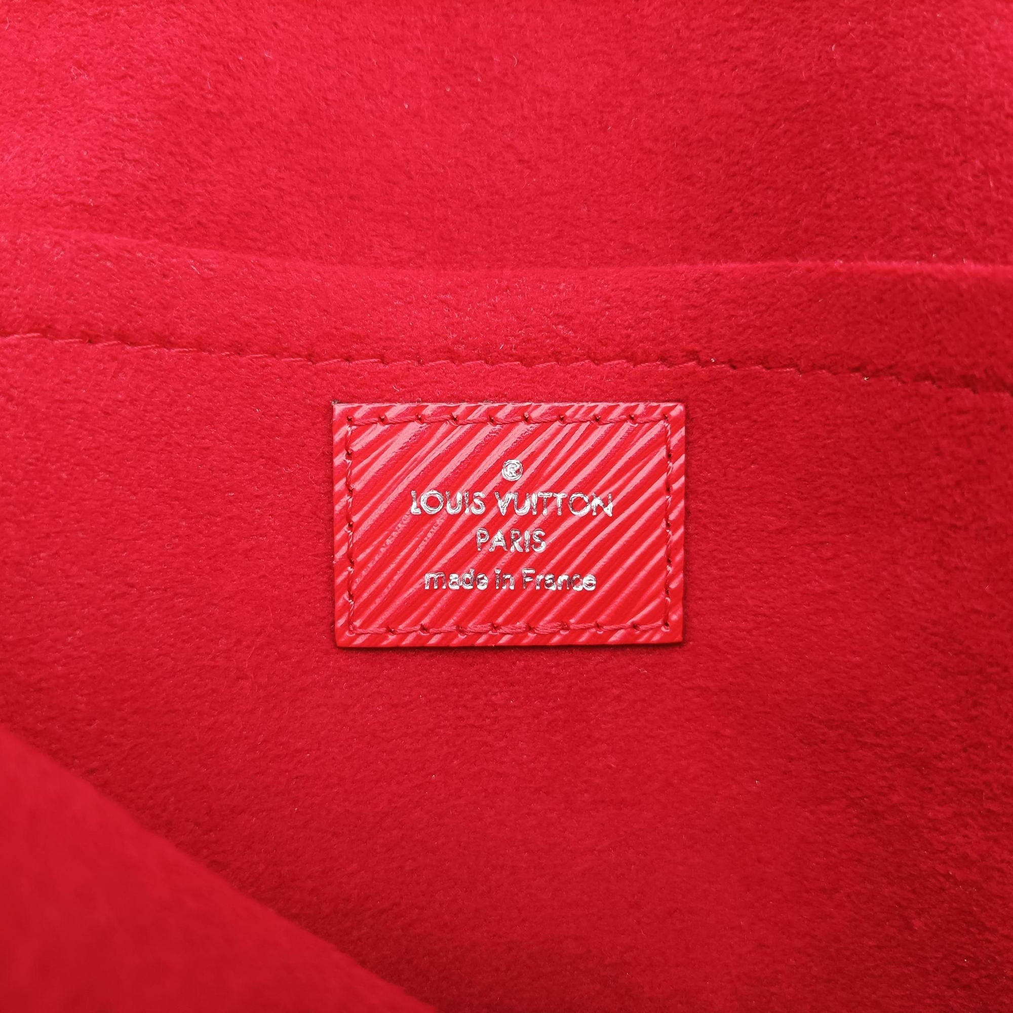 Pre-owned Louis Vuitton Saint Cloud Coquelicot  Epi  M54156 shoulderbag | stylenewstar