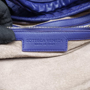 Pre-owned Bottega Veneta Intrecciato Purple lambskin  handbag | stylenewstar