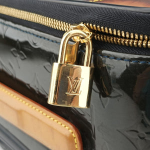 Pre-owned Louis Vuitton Pegase 45 Amarante Vernis M91277 suitcase | stylenewstar