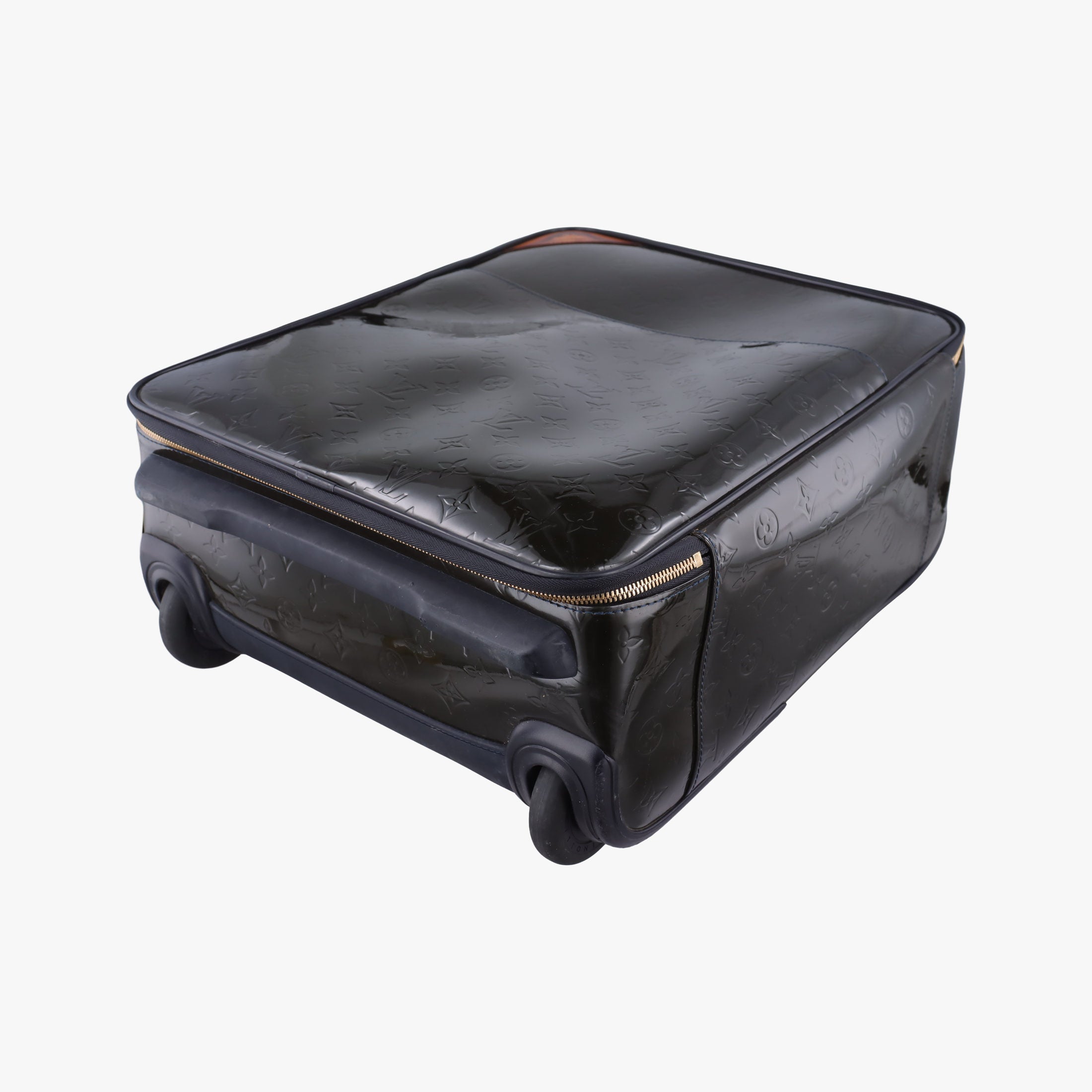 Pre-owned Louis Vuitton Pegase 45 Amarante Vernis M91277 suitcase | stylenewstar