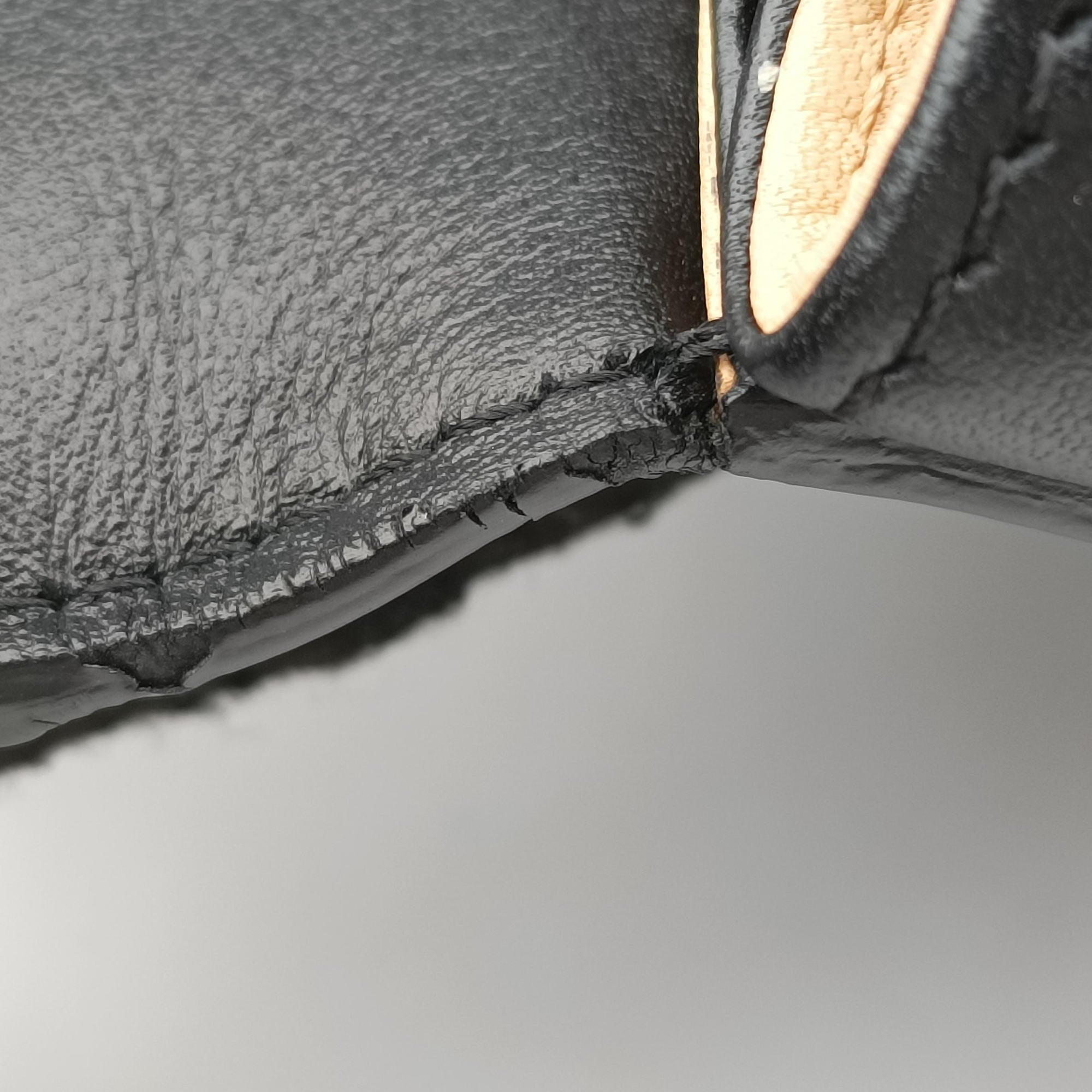 Pre-owned Delvaux Tampete Black Leather  shoulderbag | stylenewstar