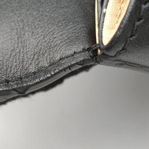 Pre-owned Delvaux Tampete Black Leather  shoulderbag | stylenewstar